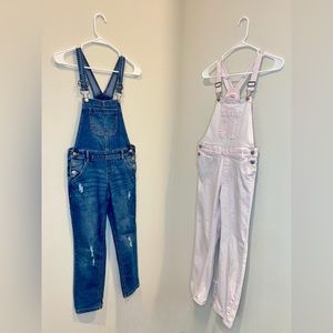 Girls denim overalls (2)